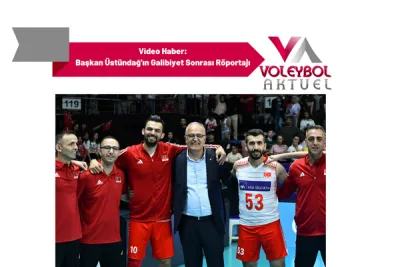 Video Haber: Başkan Üstündağ'ın Galibiyet Sonrası Röportajı