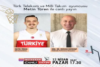 Rıdvan Hocanın Konuğu Milli Basketbolcu Metin Türen