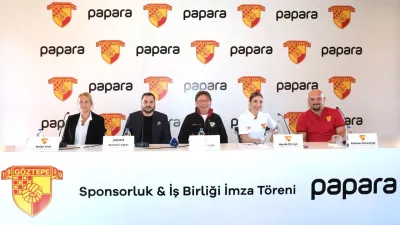 İzmir'in köklü kulübü Göztepe'ye Papara'dan büyük destek