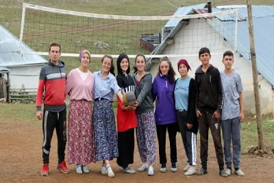 VİDEO HABER: Torul'da Yaylanın Sultanları Voleybol Sahası İstiyor