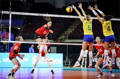 FIVB VNL'de ilk gün maçları tamamlandı