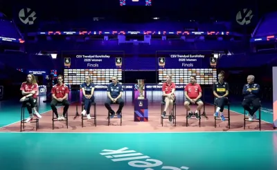 Avrupa Voleybol Şampiyonası’nda Devlerin Basın Toplantısı