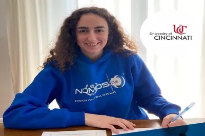 Bahar Kurtuluş, voleybol bursu ile Cincinnati Üniversitesi'nde