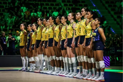 VNL 2025'de Son Yarı Finalist Brezilya