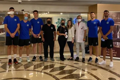 Bursa BŞ Belediyespor'da sağlık kontrolleri yapılıyor