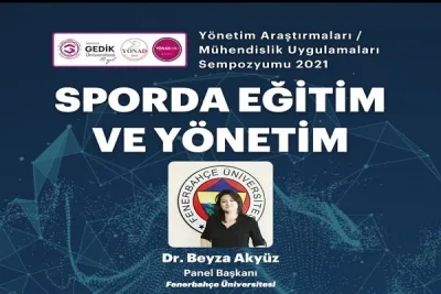 Sporda Eğitim ve Yönetim paneline davetlisiniz