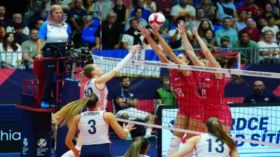 CEV Trendyol Avrupa Şampiyonası'nda Sırbistan ve Yunanistan Çeyrek Finalde