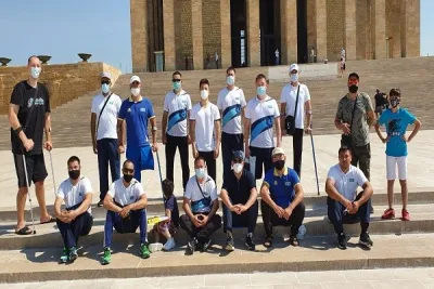 Kazakistan Paravolley Milli Takımı Atamızın Huzurunda