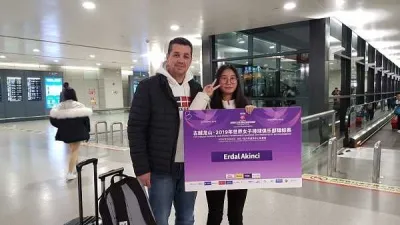 Erdal Akıncı Çin'de Ülkemizi Temsil Edecek