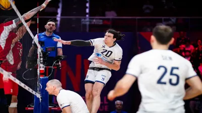 Erkeklerde FIVB Milletler Ligi'nde 2.gün Tamamlandı