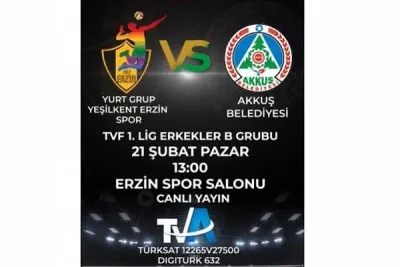 Erzin'de hem zirve hem de alt tarafı ilgilendiren kritik maç canlı yayınlanacak