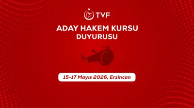 Erzincan'da Voleybol Aday Hakem Kursu Açılıyor