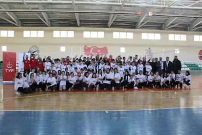 Fabrika Voleybol Yeni Okulunu Bingöl Solhan’da Açtı