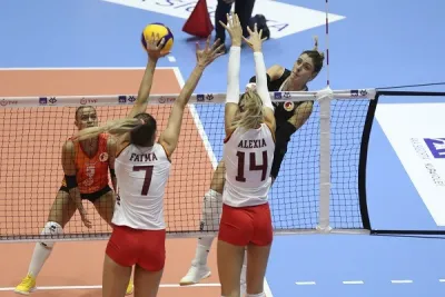 Kadınlar AXA Sigorta Kupa Voley’de 2.Gün Sona Erdi