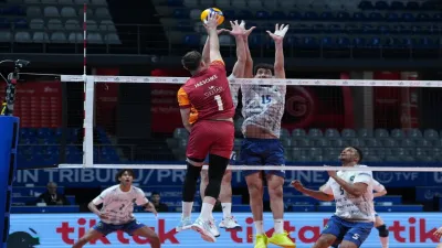 Galatasaray Bursa Büyükşehir Belediyespor'a set vermedi