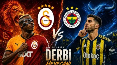 Galatasaray Fenerbahçe ilk 11 maç kadroları belli oldu!