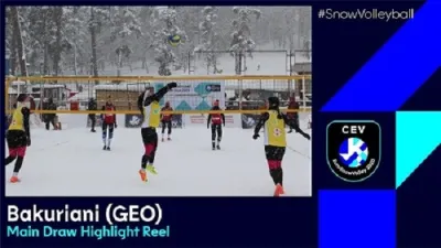 Kar Voleybolu Üçüncü Kez Gürcistan’da