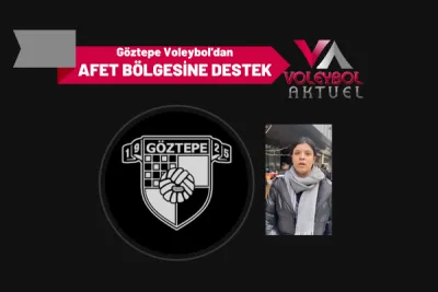 Göztepe Voleybol'dan Afet Bölgesine Destek