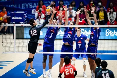 Erkekler VNL'de 1. Etap Tamamlandı