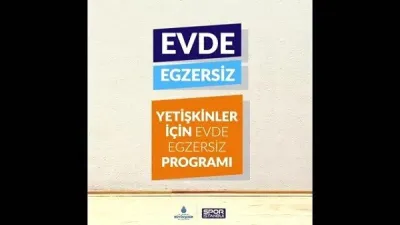 #EvdeKal kapsamında evde egzersiz