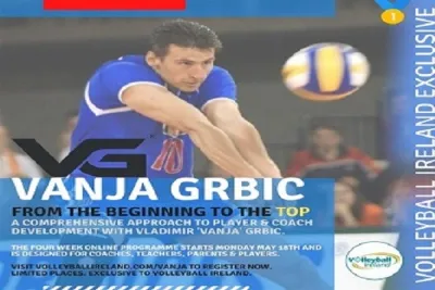 Voleybol İrlanda - Vladimir Grbic İş Birliği