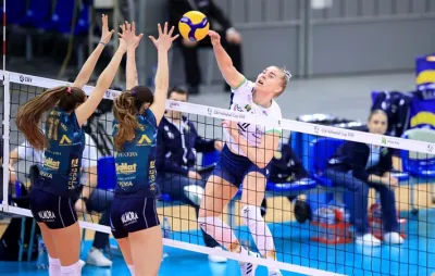 Kadınlar CEV Cup'ta Play Off ilk maçları tamamlandı