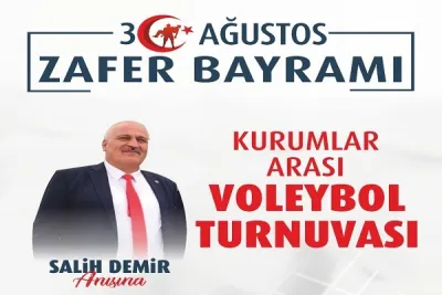 Malatya BŞ Belediyesi 30 Ağustos Voleybol Turnuvası Düzenledi