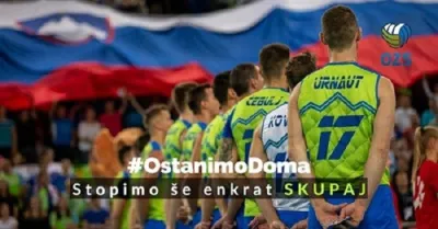 Slovenya Voleybol Federasyonu’ndan Karantina Faaliyetleri
