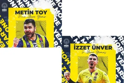 F. Bahçe Metin Toy ve İzzet Ünver ile devam ediyor