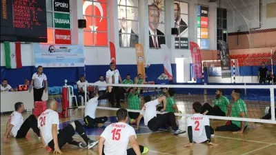 Oturarak Voleybol Munzur Turnuvası, Tunceli'de başladı