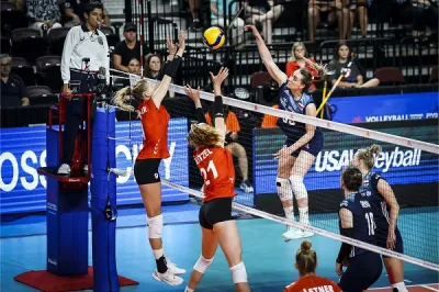 Kadınlar VNL'de ilk hafta maçları tamamlandı