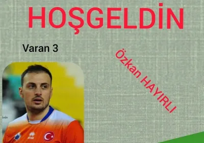 Cizre Belediyepor Özkan Hayırlı'yı renklerine bağladı