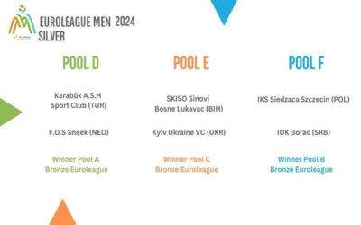 Oturarak Voleybol Avrupa Ligi (Erkekler) Gümüş Müsabakaları Karabük’te Oynanacak