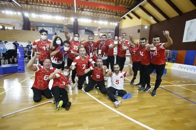 Paravolley Gümüş Ligi'nde 2 galibiyet, 1 yenilgi