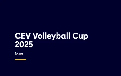 Erkekler CEV Cup'ta Yarı Final maçları başlıyor