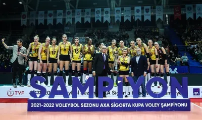 AXA Sigorta Kupa Voley’de Kupa, Madalya ve Ödüller Sahiplerini Buldu