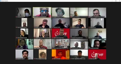 Aziz Yener A ve AB Klasman Hakemlerle Çevrimiçi Toplantı Yaptı