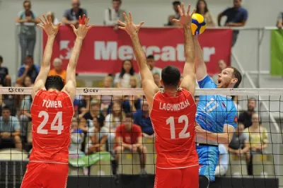 Efeler, hazırlık maçında Slovenya'ya kaybetti