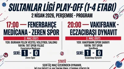 Sultanlar Ligi'nde Finalistler Bugün Belli Olabilir