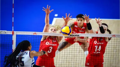 Filenin Sultanları Dominik Cumhuriyeti'ni 3-1 yendi, Finallere katılmayı garantiledi