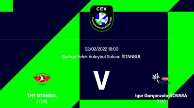 THY, Ebrar'sız Novara'yı konuk edecek