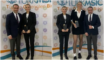 Türk Tıp Öğrencileri Birliği'nde Voleybolumuza 2 Ödül