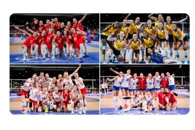 Kadınlarda 4 çeyrek finalist kesinleşti