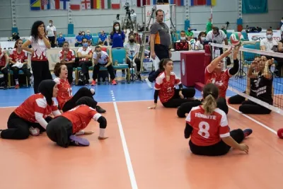 Paravolley Avrupa Şampiyonası Kemer'de başladı