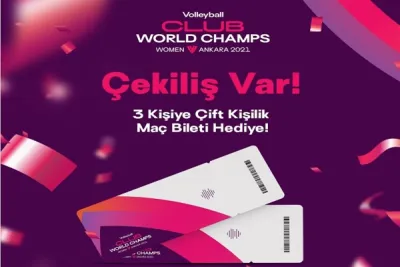 TVF'den Dünya Kulüpler Şampiyonası Bileti İçin Çekiliş