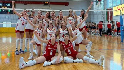 U16 Milliler Karadağ'a set vermedi