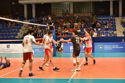 U18 Milliler, ev sahibi Kosova'ya set vermedi