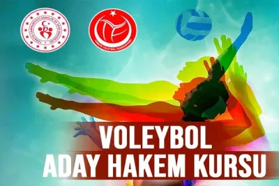 Sinop'ta Voleybol Aday Hakem Kursu Açılıyor