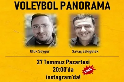 “Voleybol Panorama” bu akşam 20:00’da sizlerle