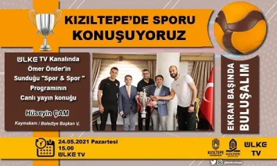 Yeni Kızıltepe'deki Voleybol Aşkı canlı yayına konuk oluyor